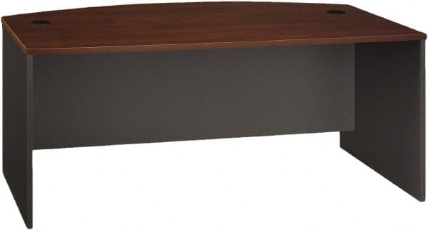 Reception Desk: Graphite Gray & Hansen Cherry MPN:BSHWC24446