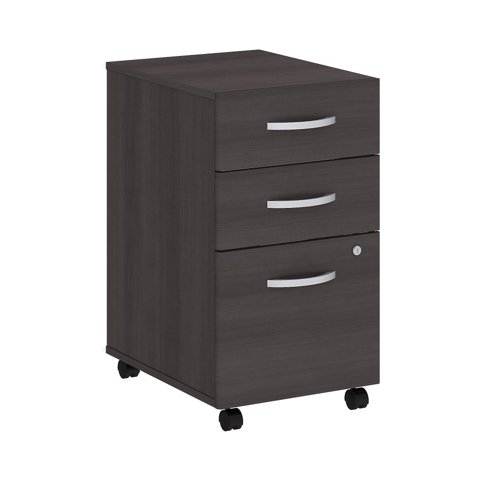 Bush Business Furniture Studio C 20-1/4inD Vertical 3-Drawer Mobile File Cabinet, Storm Gray, Delivery MPN:SCF216SGSU