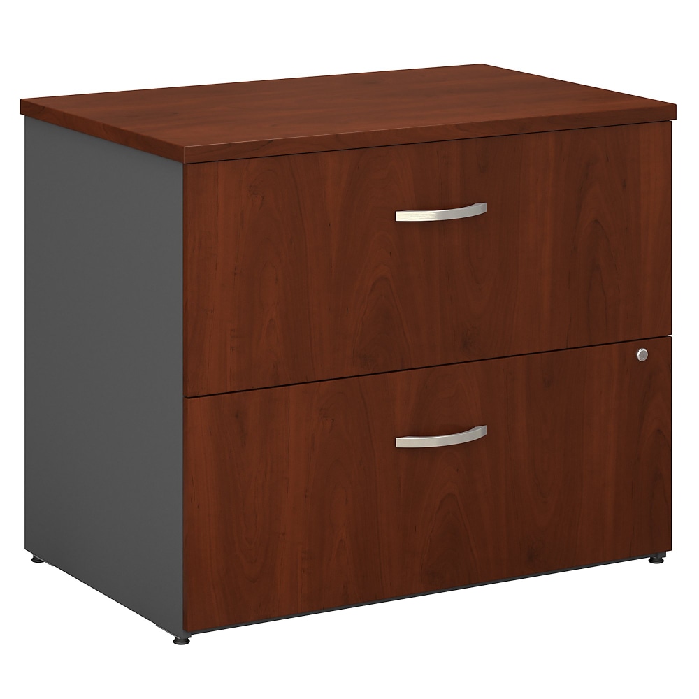 Bush 36W 2 Drawer Lateral File Cabinet, WC24454C MPN:WC24454C