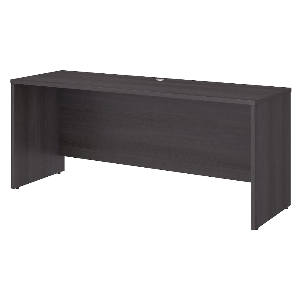Bush Business Furniture Office 500 72inW Credenza Computer Desk, Storm Gray, Standard Delivery MPN:OFD272SG-Z