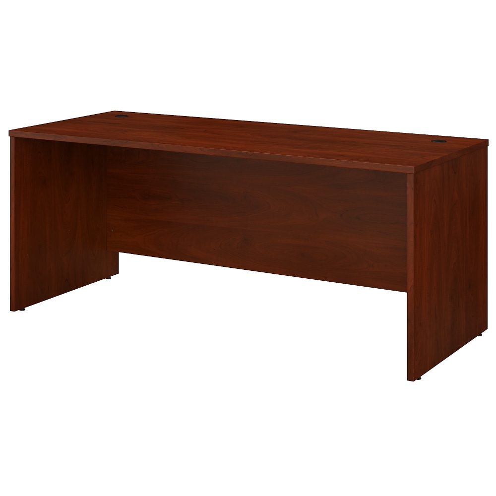 Bush Business Furniture Studio C 72inW Office Computer Desk, Hansen Cherry, Standard Delivery MPN:SCD272HC