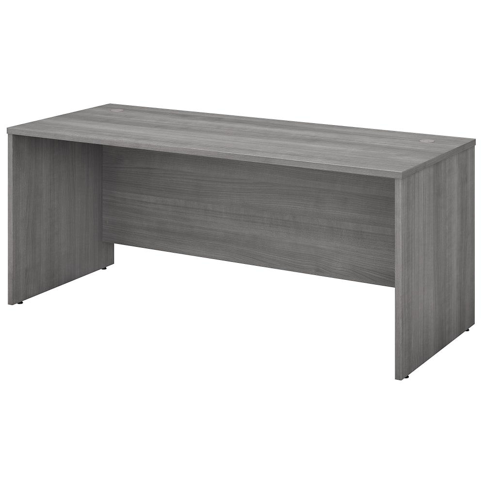 Bush Business Furniture Studio C Office 72inW Computer Desk, Platinum Gray, Standard Delivery MPN:SCD272PG