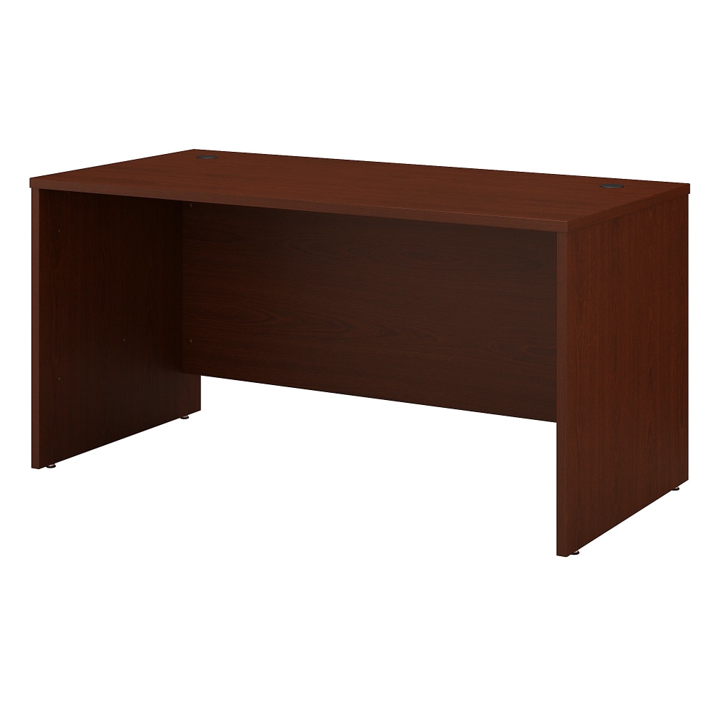Bush Business Furniture Series C Components 60inW Office Computer Desk, Mahogany, Standard Delivery MPN:WC36731