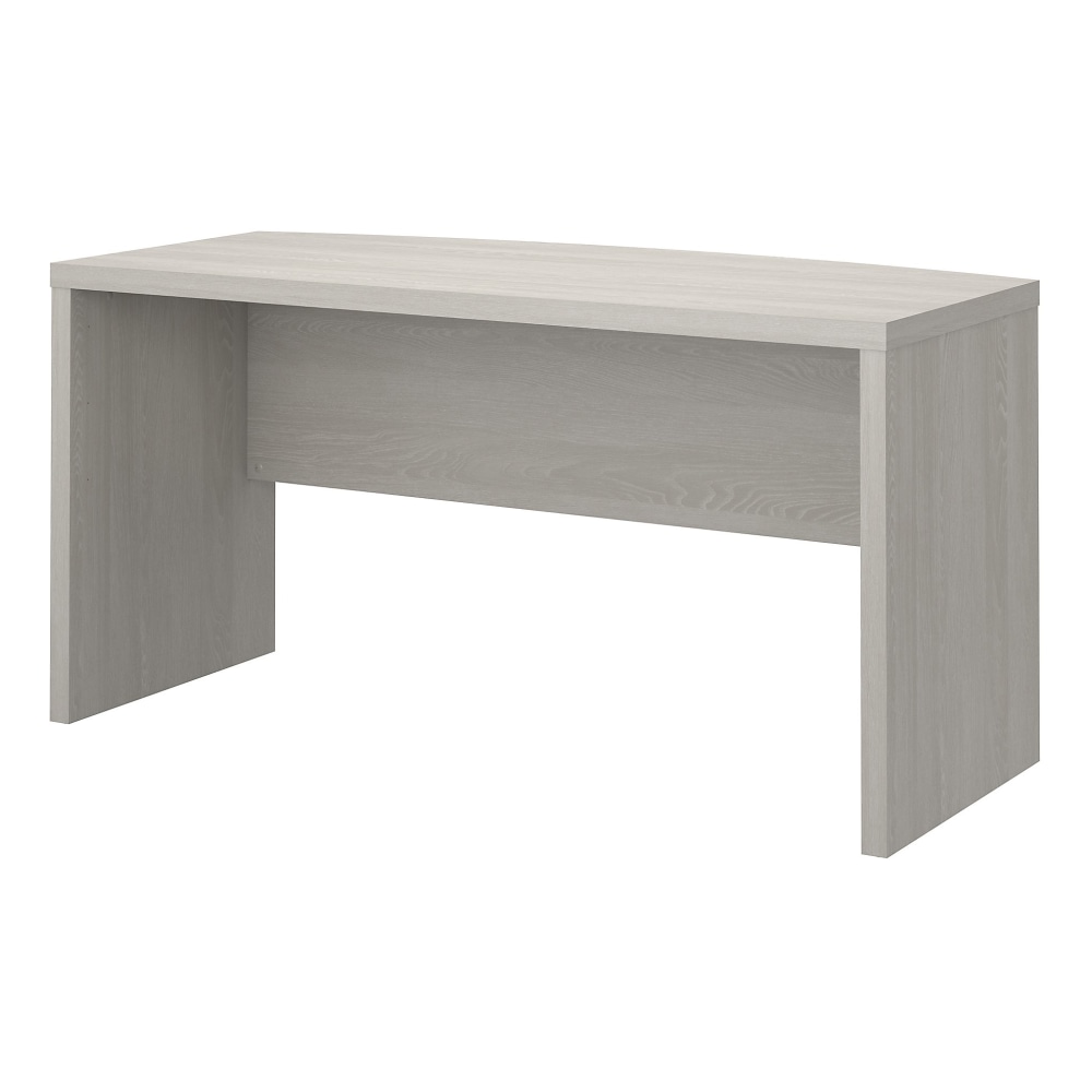 Bush Business Furniture Echo 60inW Bow-Front Computer Desk, Gray Sand, Standard Delivery MPN:KI60205-03