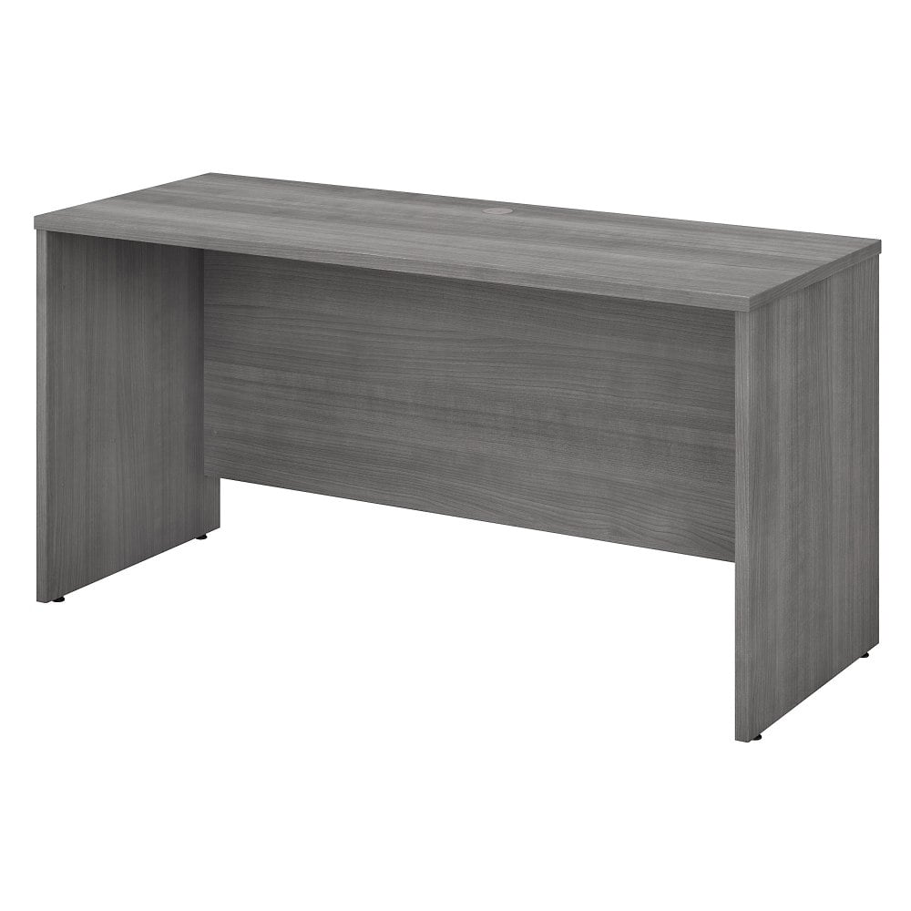 Bush Business Furniture Studio C 60inW Credenza Computer Desk, Platinum Gray, Standard Delivery MPN:SCD360PG
