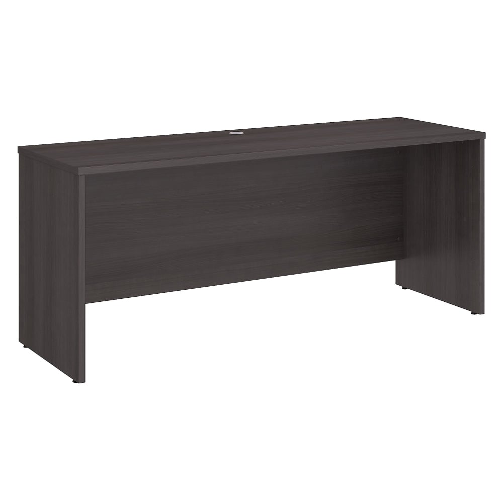 Bush Business Furniture Studio C 72inW Credenza Computer Desk, Storm Gray, Standard Delivery MPN:SCD372SG