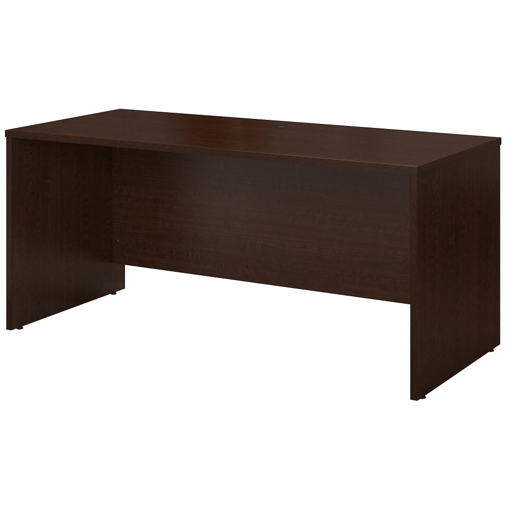 Bush Business Furniture Series C Components 60inW Credenza Computer Desk, Mocha Cherry, Standard Delivery MPN:WC12961