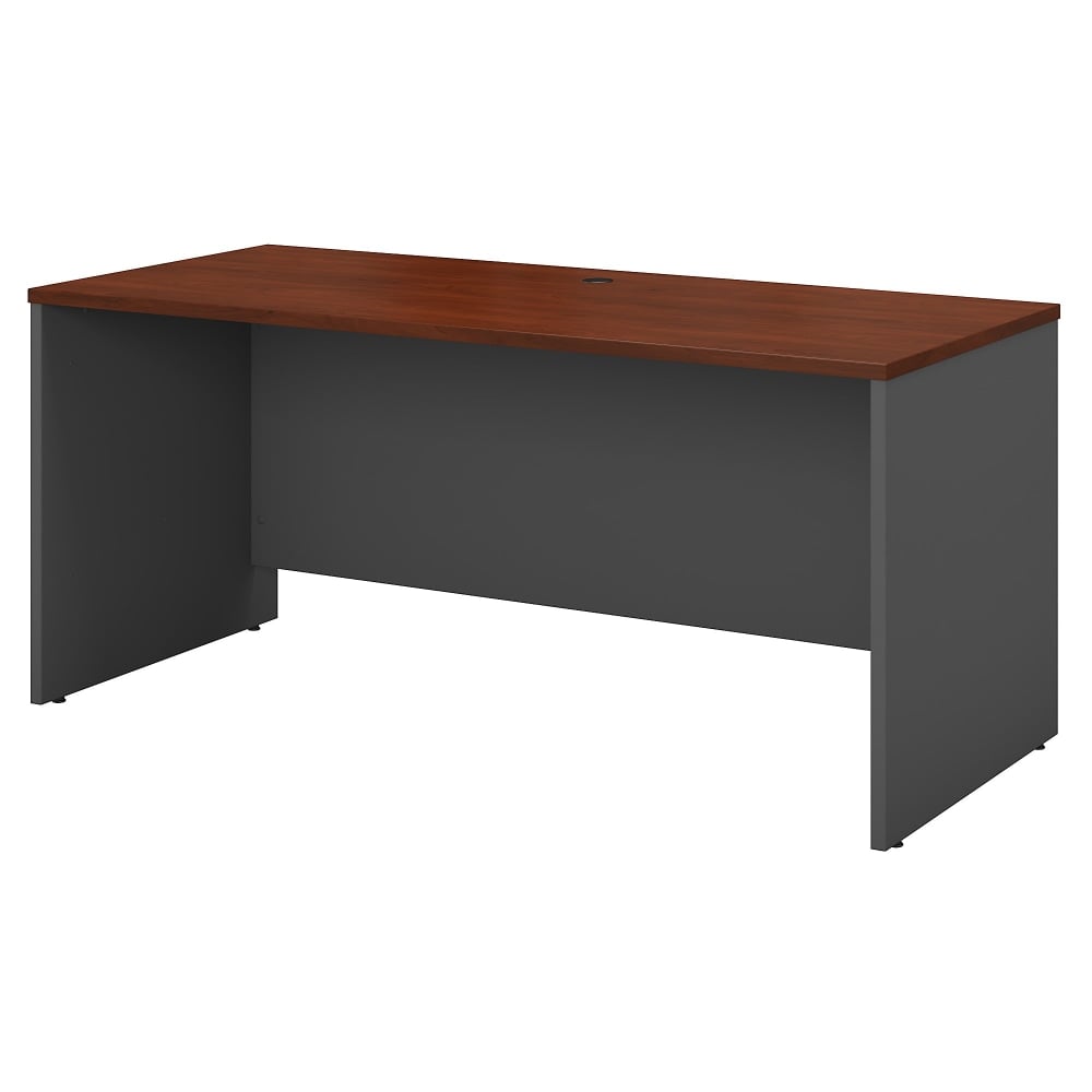 Bush Business Furniture Series C Components 60inW Credenza Computer Desk, Hansen Cherry/Graphite Gray, Standard Delivery MPN:WC24461