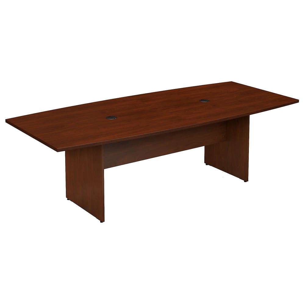 Bush Business Furniture 96-inch Office Conference Table with Wood Base, Hansen Cherry, Standard Delivery MPN:99TB9642HCK