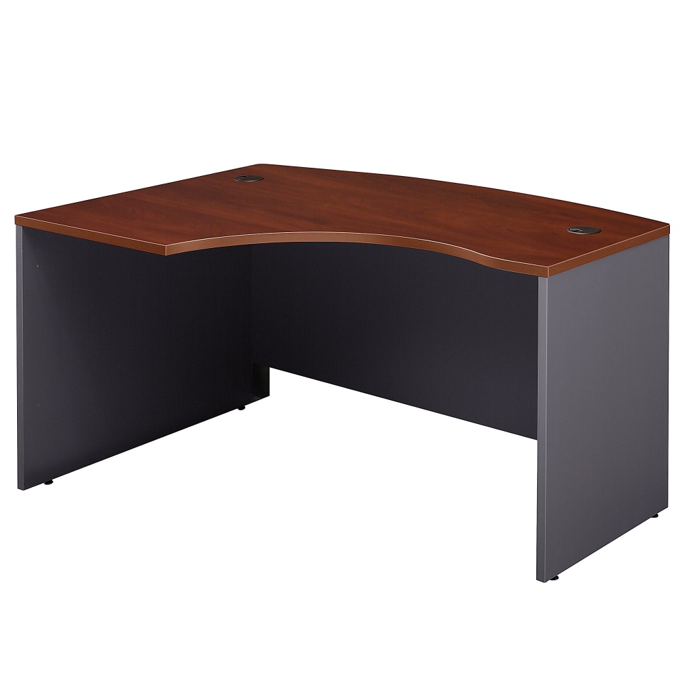 Bush Business Furniture Series C Components 60inW L-Shaped Left-Handed Corner Desk, Hansen Cherry, Standard Delivery MPN:WC24433