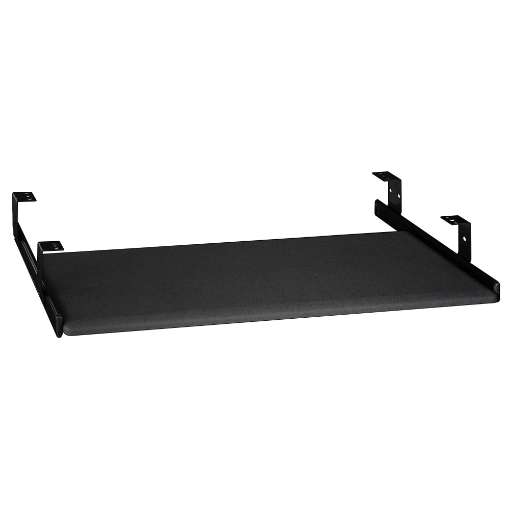Bush Business Furniture Universal Keyboard Shelf, Black, Standard Delivery MPN:AC9980803
