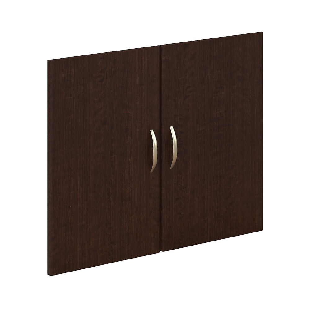 Bush Business Furniture Series C Components Half-Height 2 Door Kit, Mocha Cherry, Standard Delivery MPN:WC12911