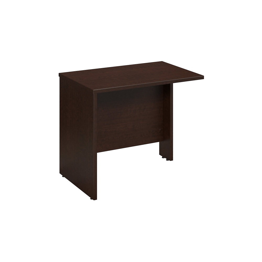 Bush Business Furniture Series C Components Return Bridge, 36inW, Mocha Cherry, Standard Delivery MPN:WC12918