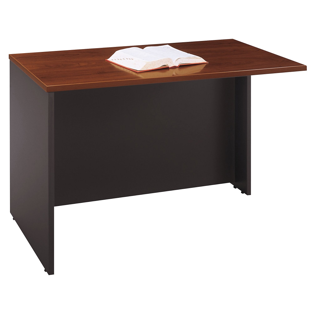 Bush Business Furniture Series C Components Return Bridge, 48inW, Hansen Cherry, Standard Delivery MPN:WC24424