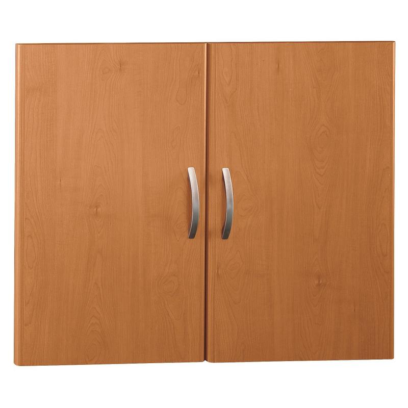 Bush Business Furniture Series C Components Half-Height 2 Door Kit, Natural Cherry, Standard Delivery MPN:WC72411