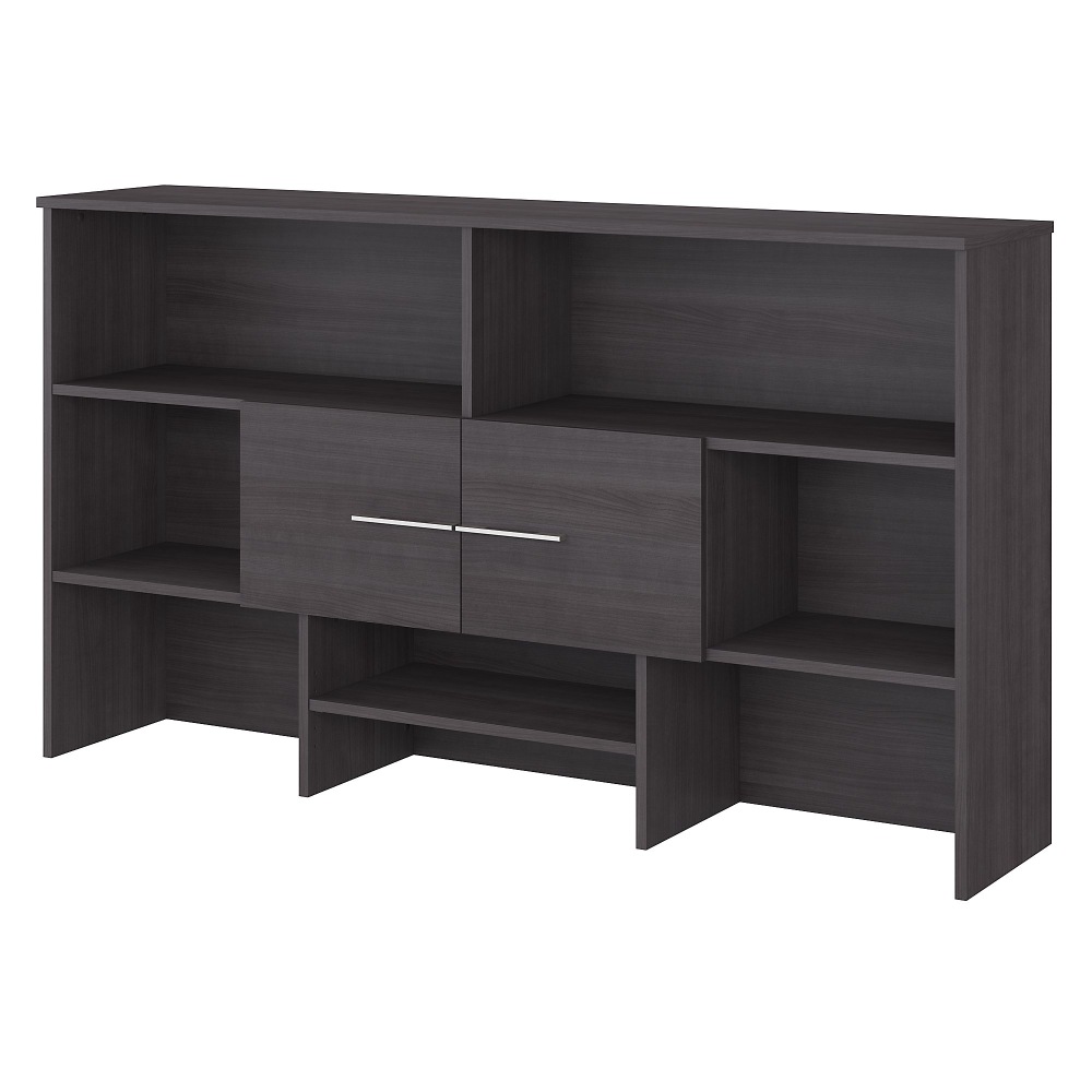 Bush Business Furniture Office 500 72inW Desk Hutch, Storm Gray, Standard Delivery MPN:OFH172SGK