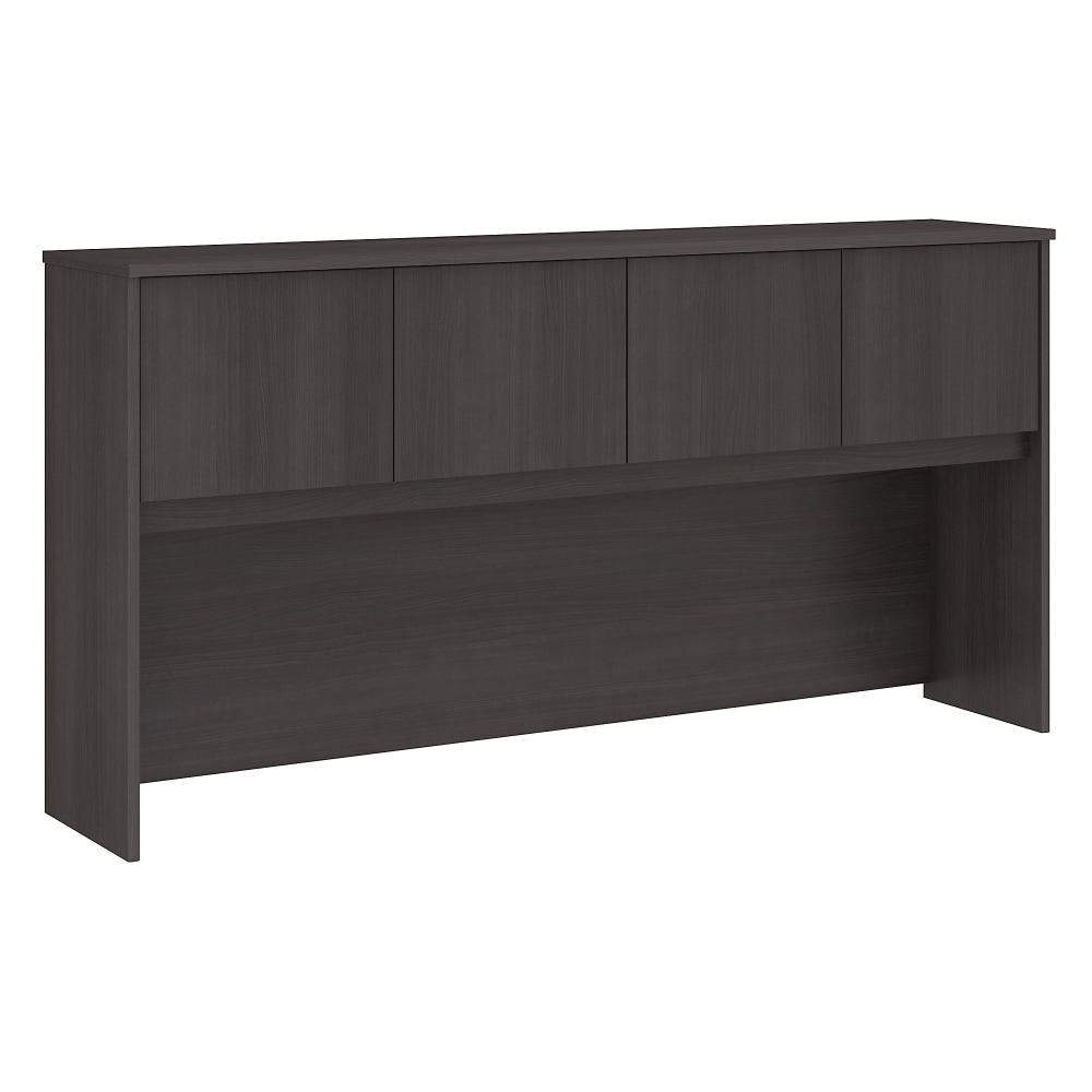 Bush Business Furniture Studio C 72inW Hutch, Storm Gray, Standard Delivery MPN:SCH172SG