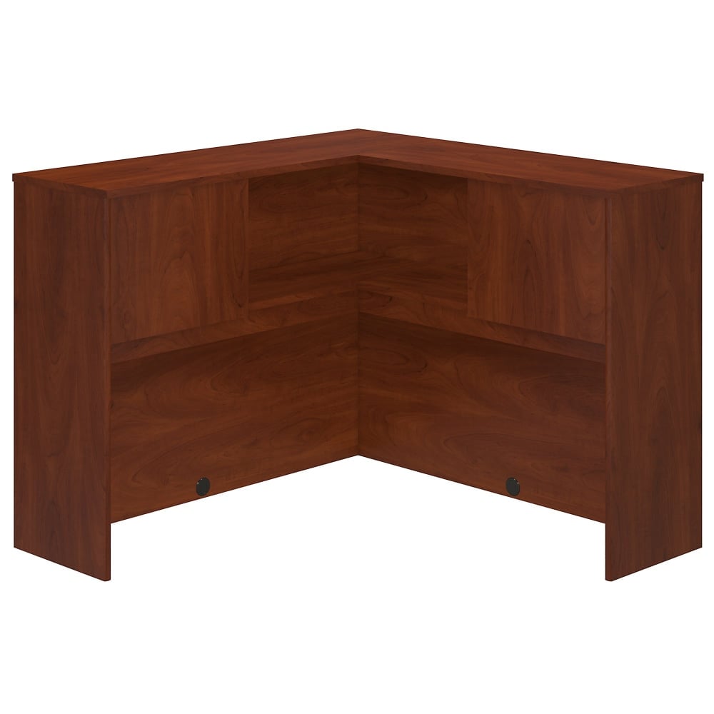 Bush Business Furniture Components Elite Corner Desk Hutch, Hansen Cherry, Standard Delivery MPN:WC24545
