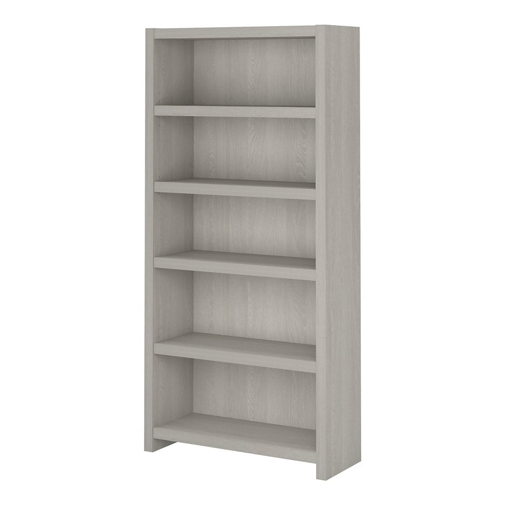 Bush Business Furniture Echo 66inH 5-Shelf Bookcase, Gray Sand, Standard Delivery MPN:KI60204-03