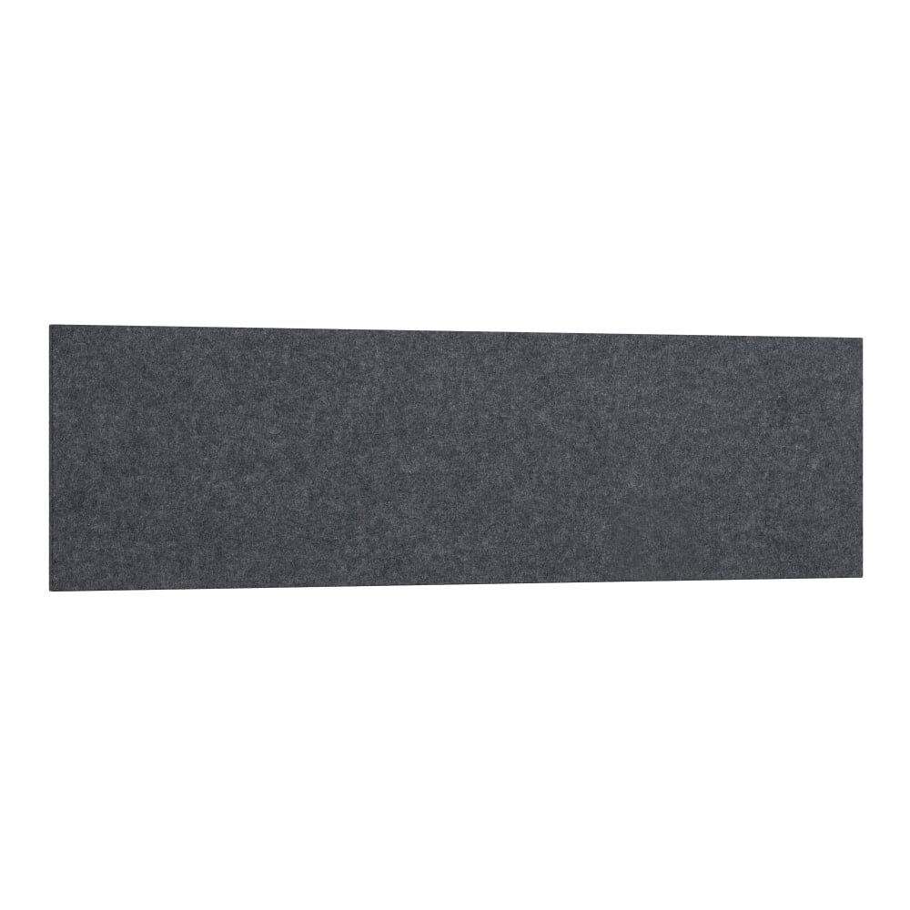 Bush Business Furniture 57inW x 16inH Acoustic Tackboard, Cool Charcoal, Standard Delivery MPN:AC99896-03
