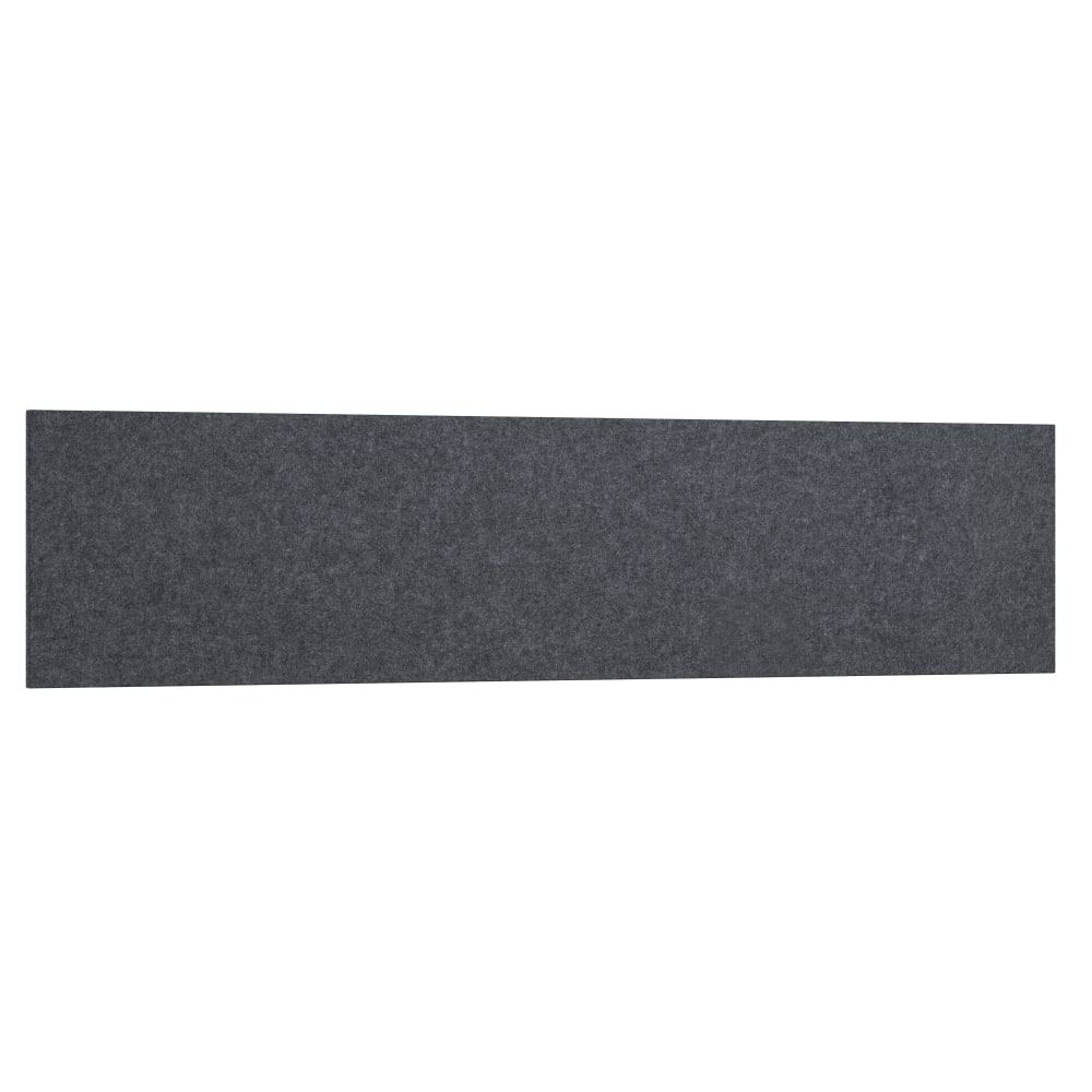 Bush Business Furniture 69inW x 16inH Acoustic Tackboard, Cool Charcoal, Standard Delivery MPN:AC99897-03