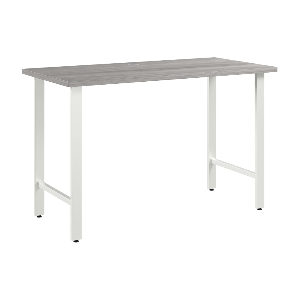 Bush Business Furniture Hustle 48inW Computer Desk With Metal Legs, Platinum Gray, Standard Delivery MPN:HUD148PG