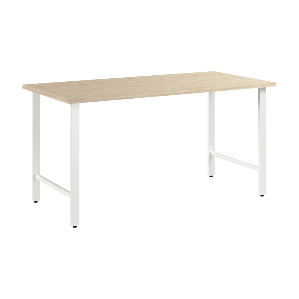 Bush Business Furniture Hustle 60inW Computer Desk With Metal Legs, Natural Elm, Standard Delivery MPN:HUD160NE