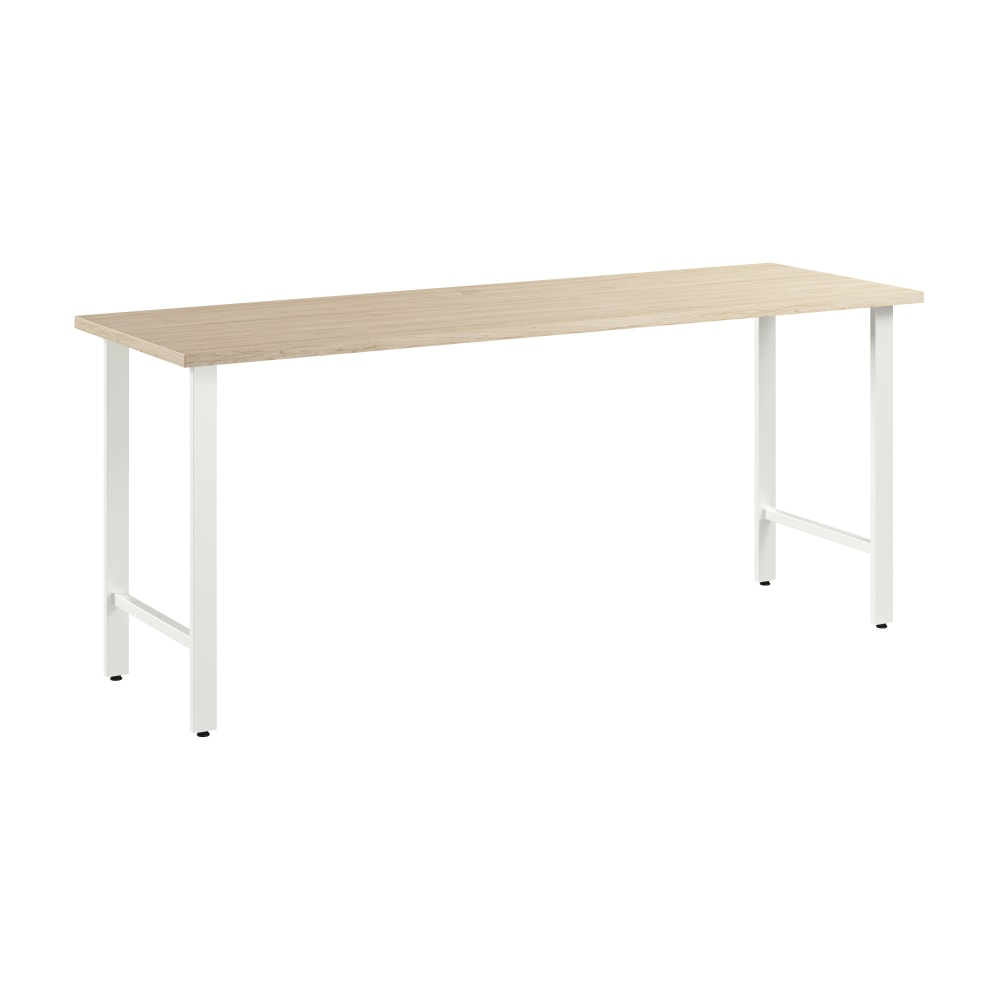 Bush Business Furniture Hustle 72inW Computer Desk With Metal Legs, Natural Elm, Standard Delivery, HUD172NE MPN:HUD172NE