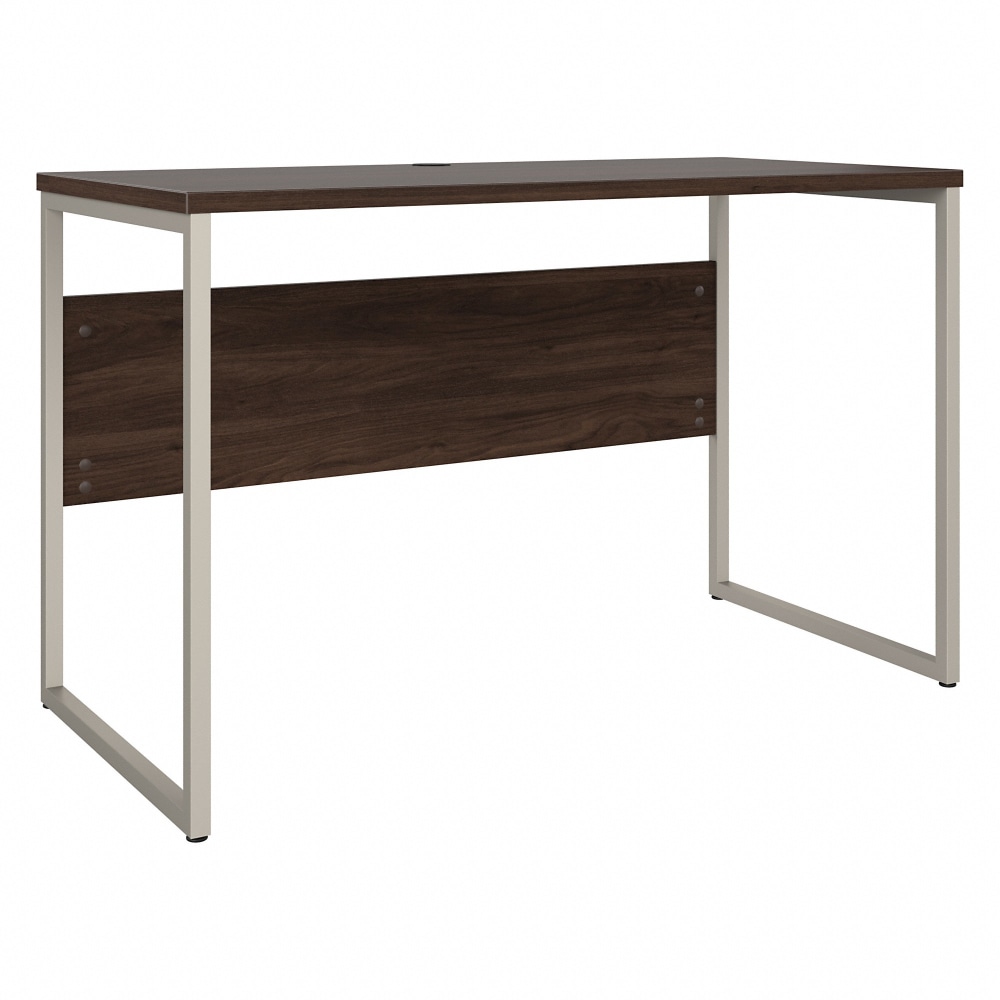 Bush Business Furniture Hybrid Computer Table Desk With Metal Legs, 48inW x 24inD, Black Walnut, Standard Delivery MPN:HYD148BW