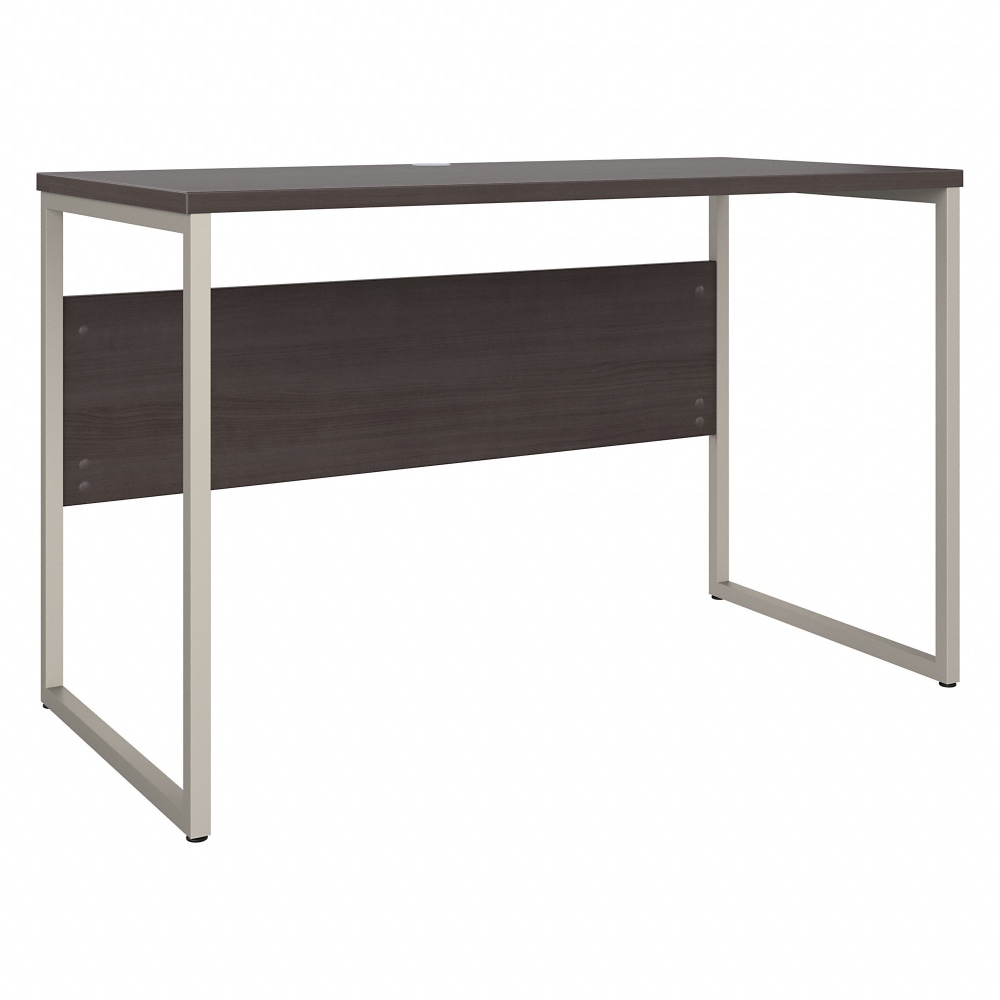 Bush Business Furniture Hybrid 48inW x 24inD Computer Table Desk With Metal Legs, Storm Gray, Standard Delivery MPN:HYD148SG