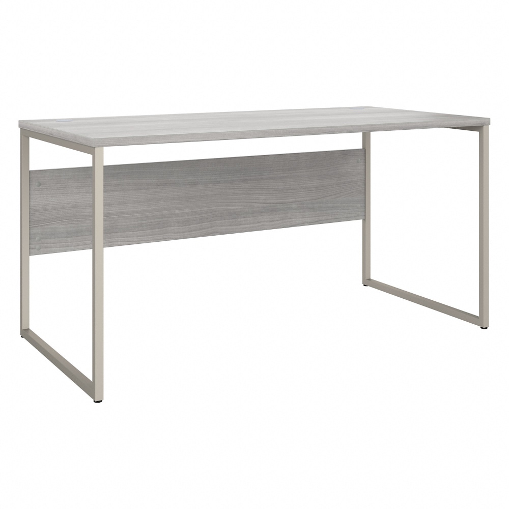 Bush Business Furniture Hybrid 60inW x 30inD Computer Table Desk With Metal Legs, Platinum Gray, Standard Delivery MPN:HYD360PG