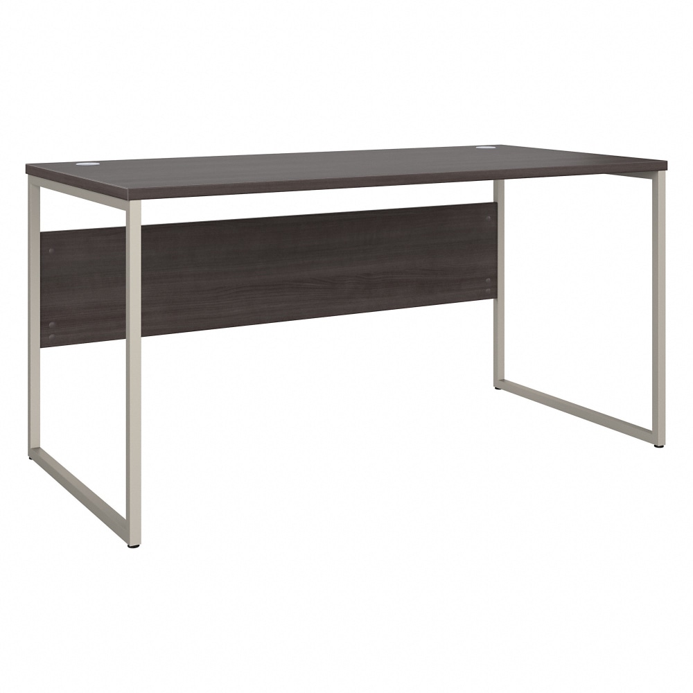 Bush Business Furniture Hybrid 60inW x 30inD Computer Table Desk With Metal Legs, Storm Gray, Standard Delivery MPN:HYD360SG