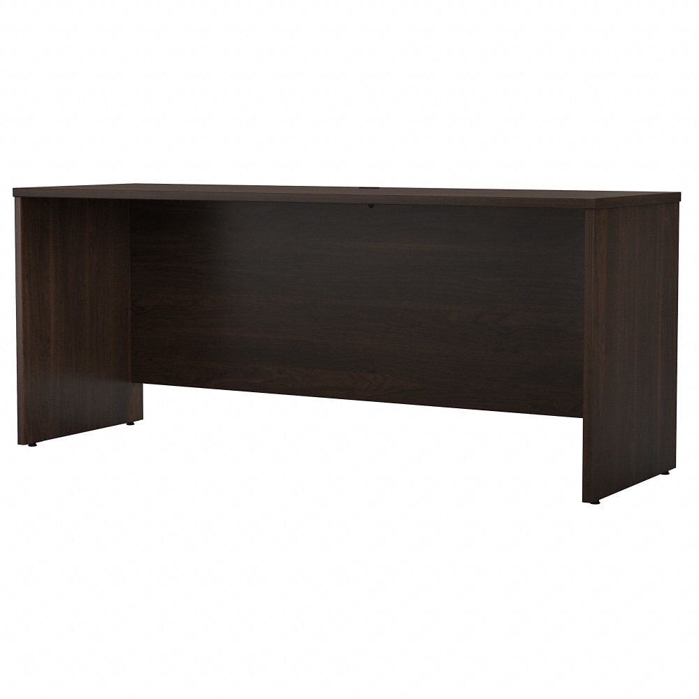 Bush Business Furniture Studio C 72inW Credenza Computer Desk, Black Walnut, Standard Delivery MPN:SCD372BW-Z
