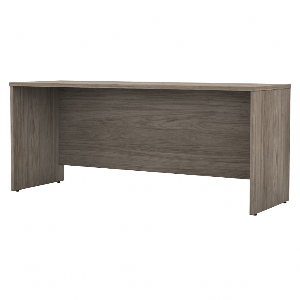Bush Business Furniture Studio C 72inW Credenza Computer Desk, Modern Hickory, Standard Delivery MPN:SCD372MH-Z