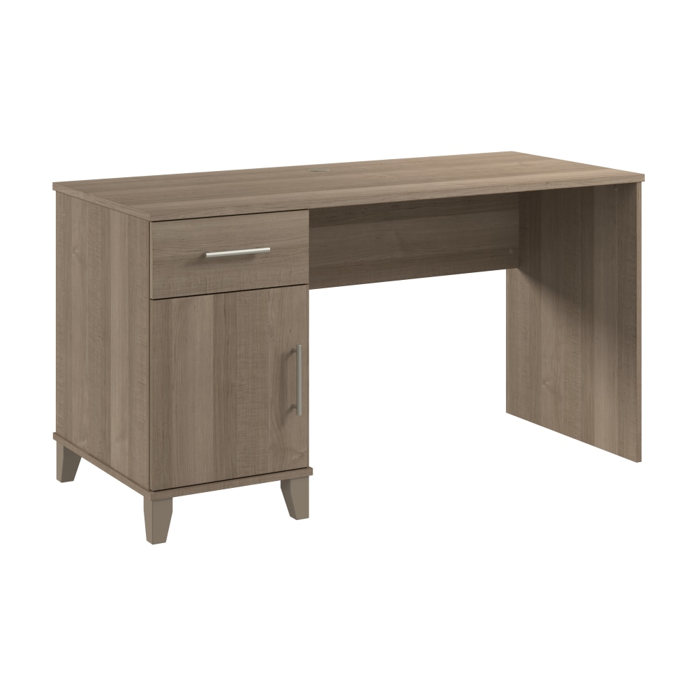 Bush Home Somerset 54inW Office Desk With Drawers, Ash Gray, Standard Delivery MPN:WC81654