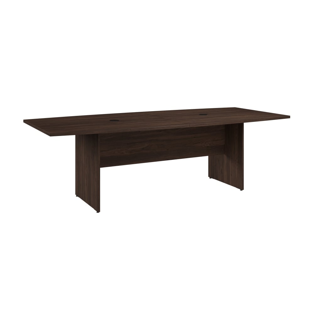 Bush Business Furniture 96-inch Office Conference Table with Wood Base, Black Walnut, Standard Delivery MPN:99TB9642BWK