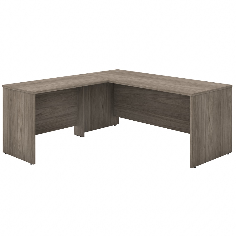 Bush Business Furniture Studio C 72inW L-Shaped Corner Desk With Return, Modern Hickory, Standard Delivery MPN:STC049MH