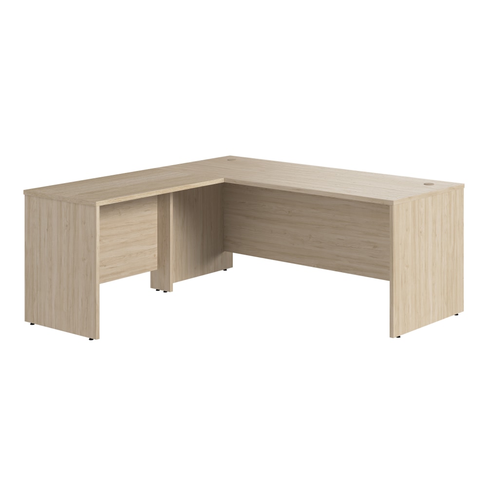 Bush Business Furniture Studio C 72inW L-Shaped Corner Desk With 42inW Return, Natural Elm, Standard Delivery MPN:STC049NE