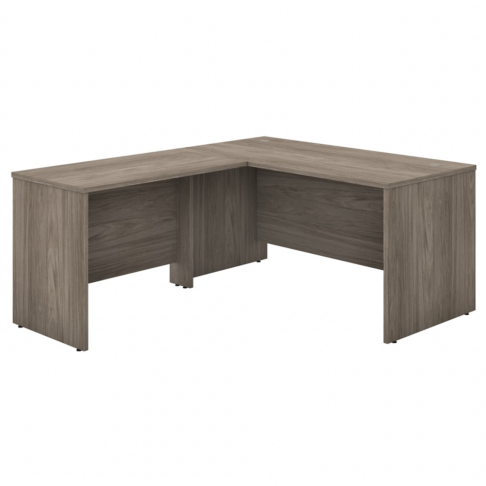 Bush Business Furniture Studio C 60inW L-Shaped Corner Desk With Return, Modern Hickory, Standard Delivery MPN:STC050MH