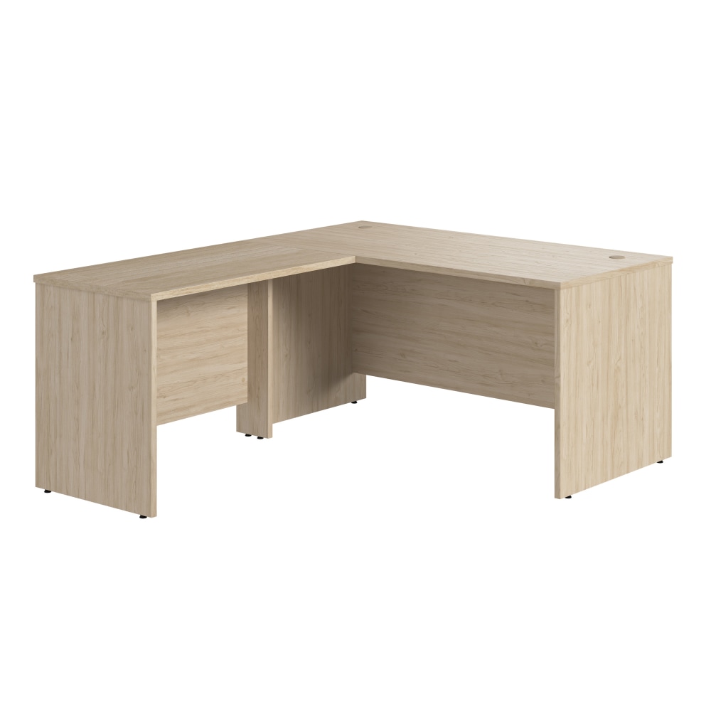 Bush Business Furniture Studio C 60inW L-Shaped Corner Desk With 42inW Return, Natural Elm, Standard Delivery MPN:STC050NE