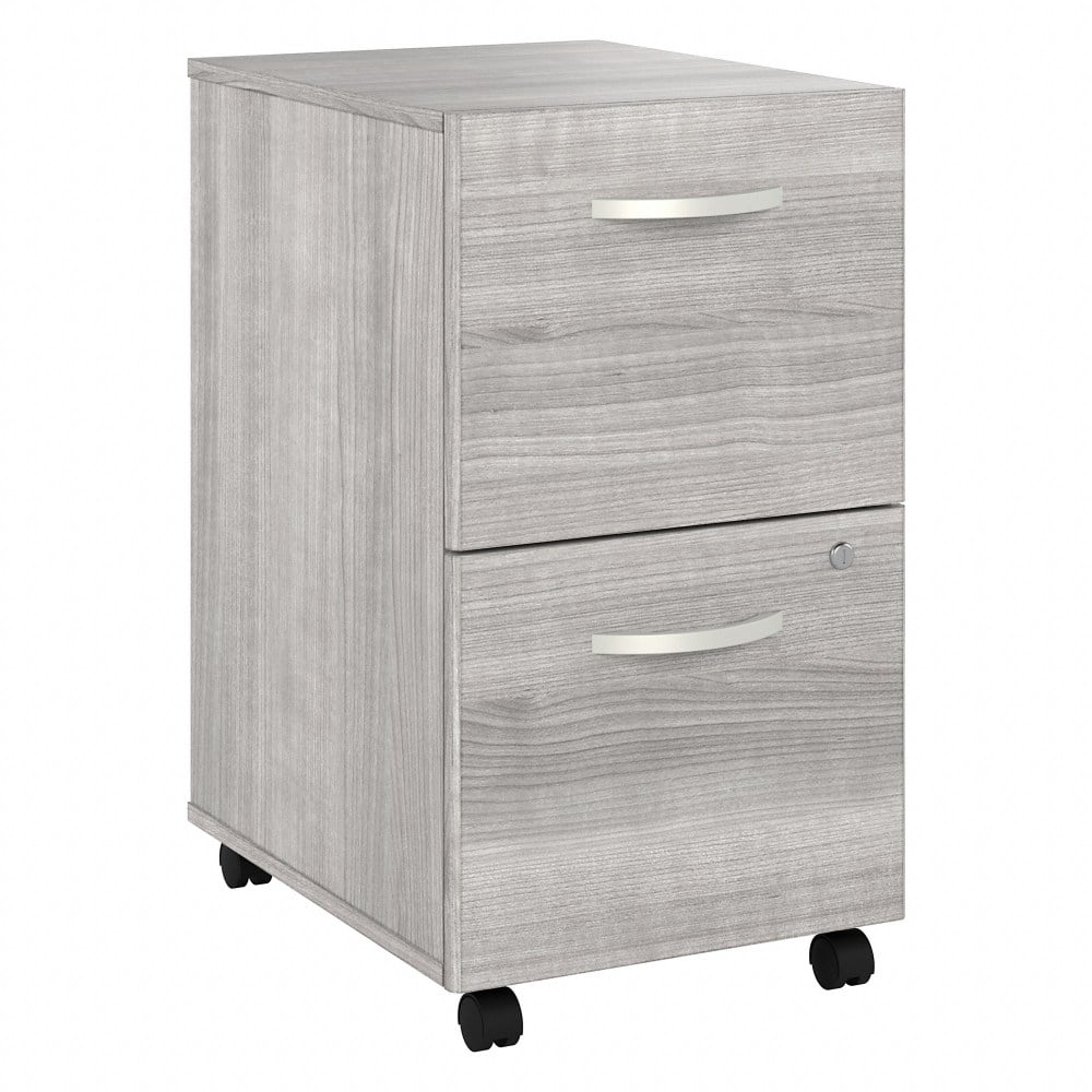 Bush Business Furniture Hybrid 28inD Vertical 2-Drawer Mobile File Cabinet, Platinum Gray, Delivery MPN:HYF116PGSU-Z