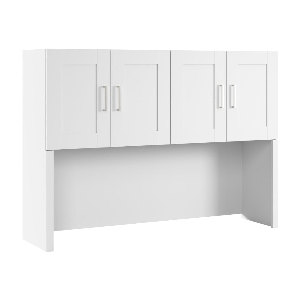 Bush Business Furniture Hampton Heights 60inW Hutch, White, Standard Delivery MPN:HHH160WH
