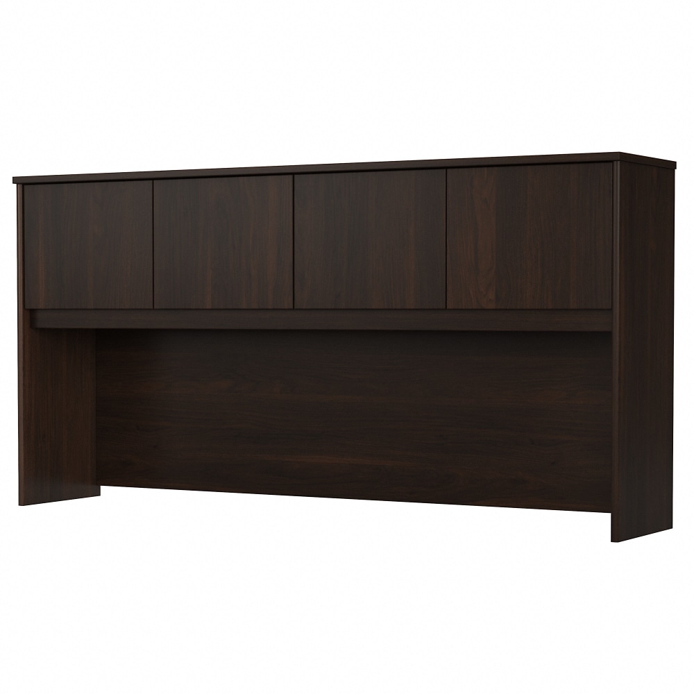 Bush Business Furniture Studio C 72inW Desk Hutch, Black Walnut, Standard Delivery MPN:SCH172BW