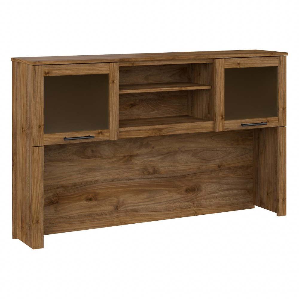 Bush Home Somerset 60inW Desk Hutch, Fresh Walnut, Standard Delivery MPN:WC81331