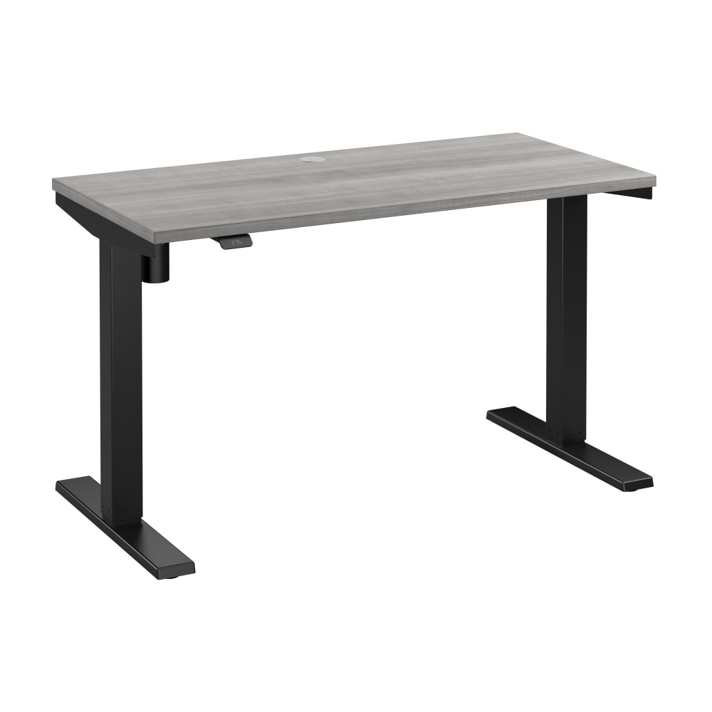 Bush Business Furniture Move 40 Series Electric 48inW x 24inD Electric Height-Adjustable Standing Desk, Platinum Gray/Black, Standard Delivery MPN:M4S4824PGBK