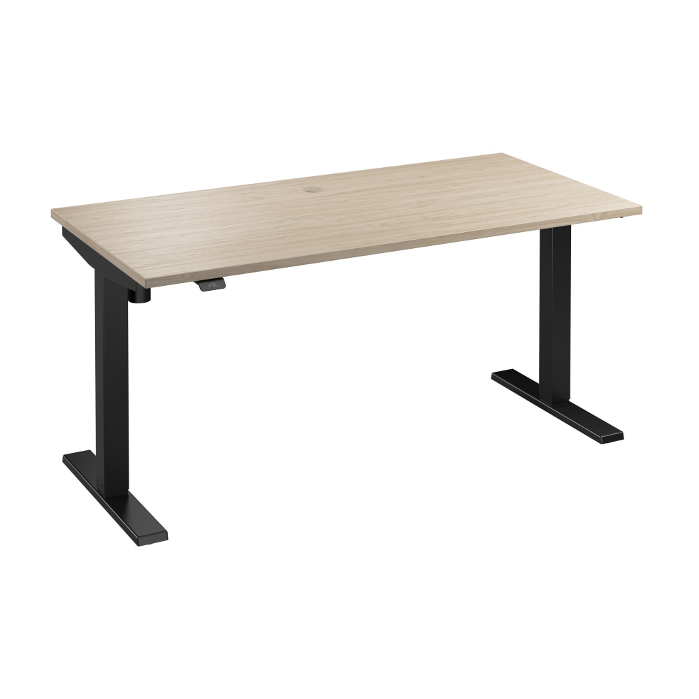 Move 40 Series by Bush Business Furniture 60inW Electric Height-Adjustable Standing Desk, Natural Elm/Black MPN:M4S6030NEBK