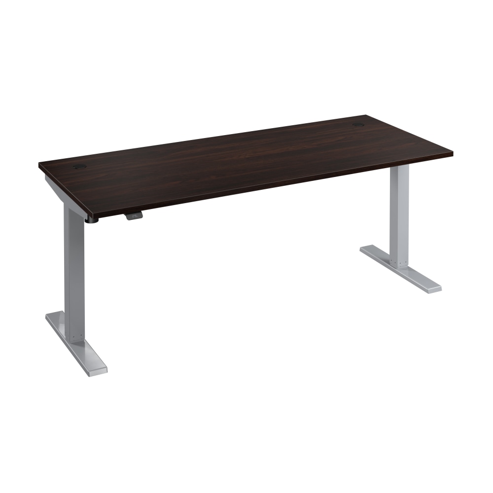 Bush Business Furniture Move 40 Series Electric Height-Adjustable Standing Desk, Black Walnut/Cool Gray Metallic, Standard Delivery - M4S7230BWSK MPN:M4S7230BWSK