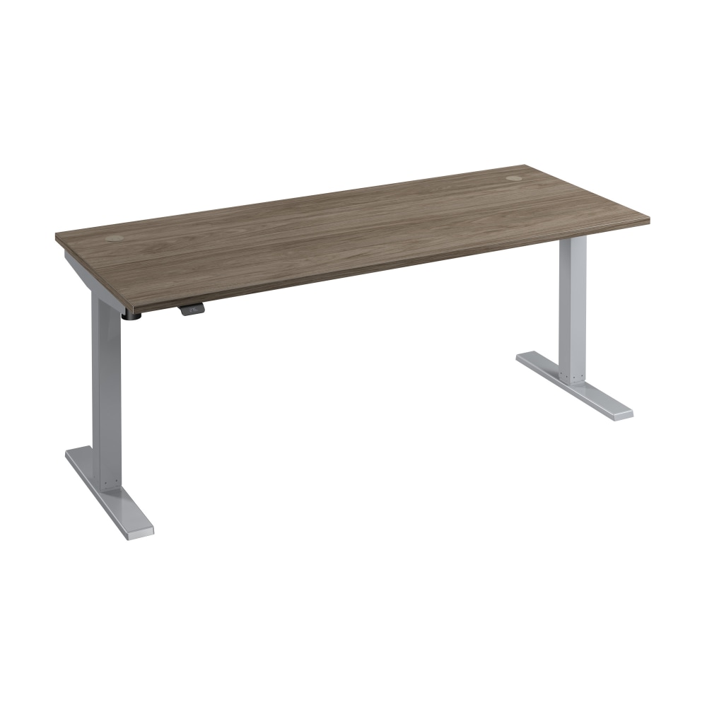 Bush Business Furniture Move 40 Series Electric Height-Adjustable Standing Desk, Modern Hickory/Cool Gray Metallic, Standard Delivery - M4S7230MHSK MPN:M4S7230MHSK