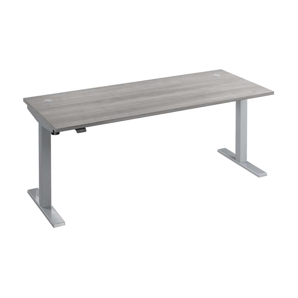 Bush Business Furniture Move 40 Series Electric Height-Adjustable Standing Desk, Platinum Gray/Cool Gray Metallic, Standard Delivery - M4S7230PGSK MPN:M4S7230PGSK