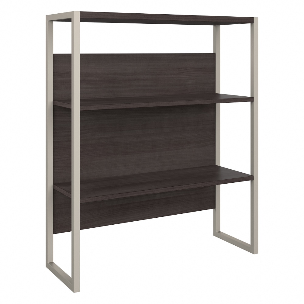 Bush Business Furniture Hybrid 43inH Bookcase Hutch, Storm Gray, Standard Delivery MPN:HYH236SG